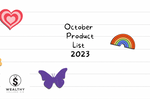 October Product List [ Instant Download ]