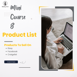 Monthly Product List + Mini Mastering How To Sell Online Course